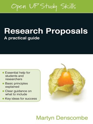 cover image of Research Proposals